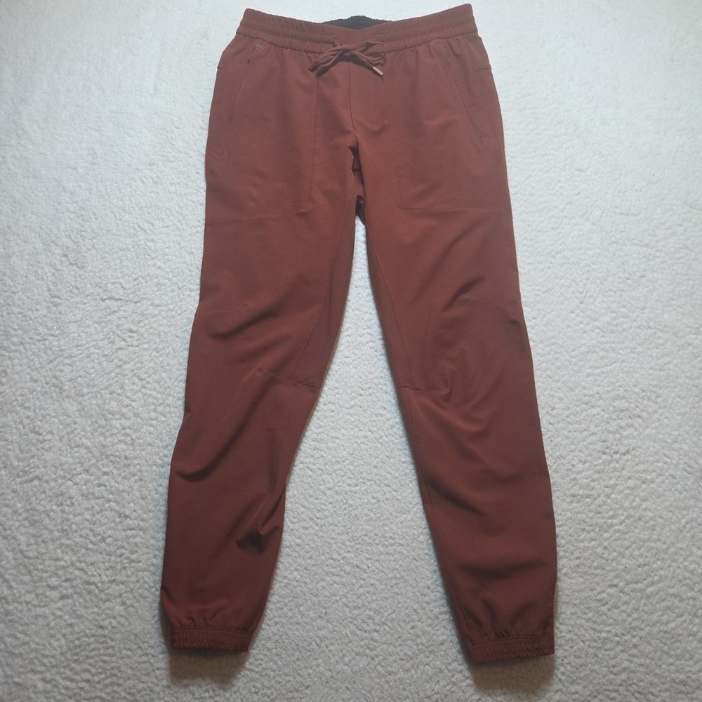 Lululemon License To Train Jogger Red Merlot Mens Size Medium Athletic Stretch